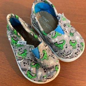 5/$40 SALE Toddler Dino Toms